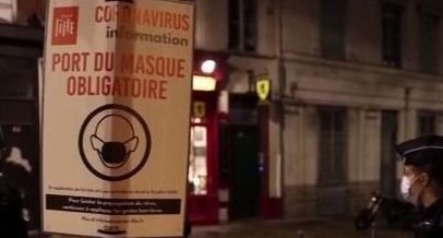 Pandemic is rising rapidly France media predicts that the government may push the curfew across the country