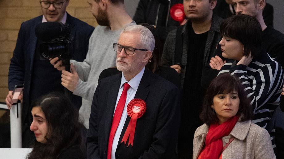 Former British Labour Party leader Jamie Corbyn suspended
