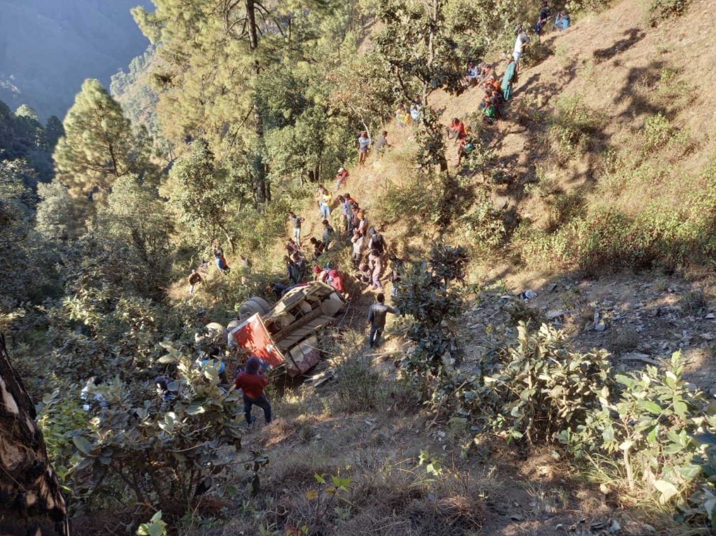 A serious traffic accident in the far west of Nepal killed 9 people