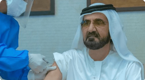 UAE prime minister vaccinated the new Chinese Covid-19 vaccine Dozens of senior officials in the country's cabinet have been vaccinated