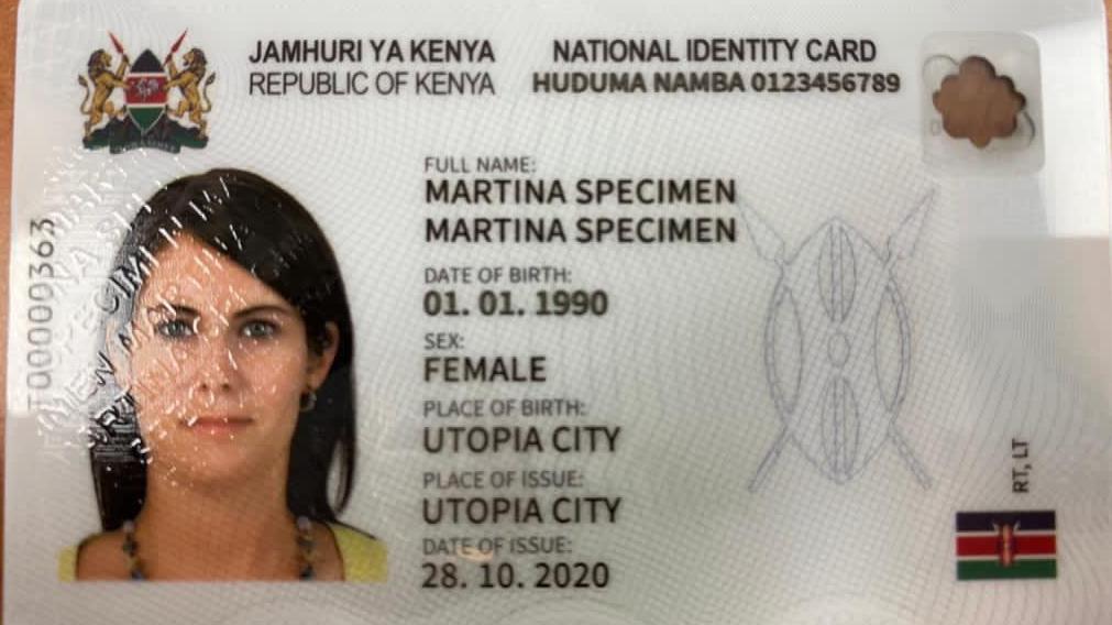 Kenya will begin issuing a new generation of ID cards from December 1st