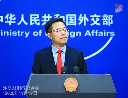 China-Australia relations : Ministry of Foreign Affairs answers reporters' questions on the "Five Eyes Alliance" statement on Hong Kong