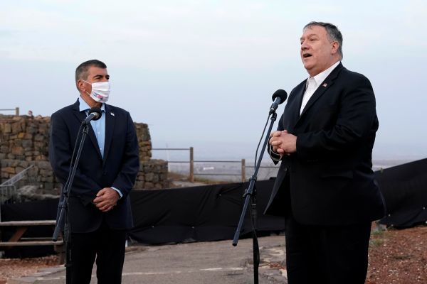 Visiting West Bank settlements and the Golan Heights Pompeo's "Farewell to the Middle East" was criticized for provocation