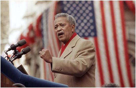 David Dinkins New York's first African-American mayor died at the age of 93