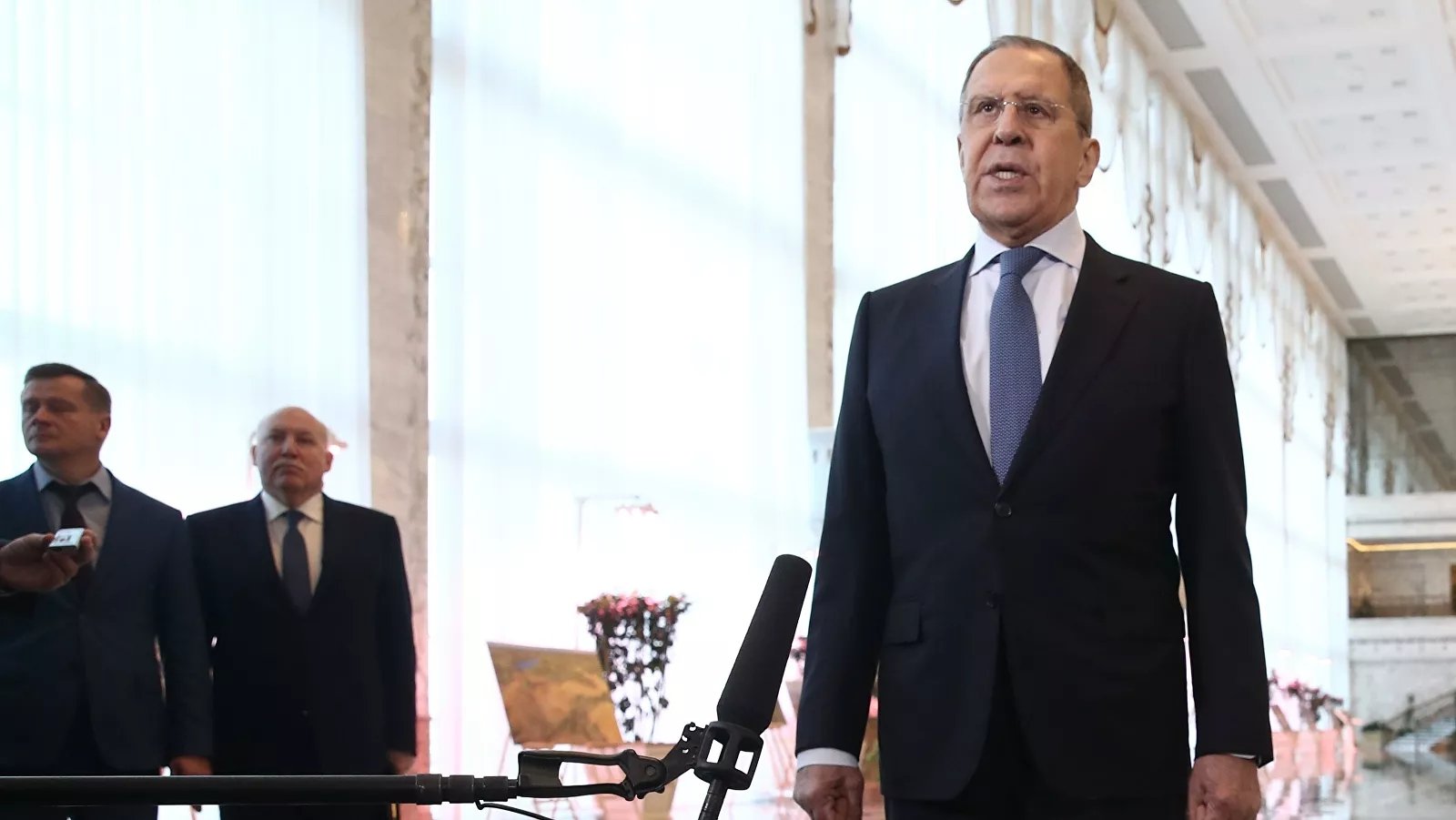Russian Foreign Minister: The Belarusian people have the ability to solve their own affairs.