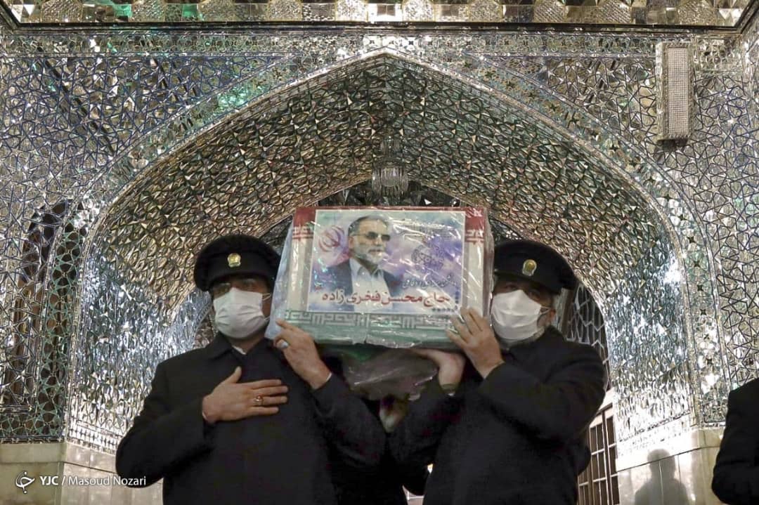 The funeral ceremony of Iranian assassinated nuclear scientist Fakrizad will be buried on the 30th.