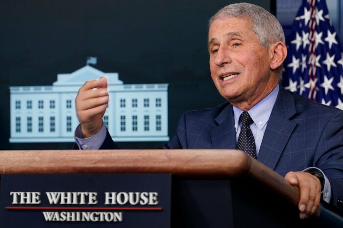 Fauci: The United States will soon be vaccinated with more than 1 million doses a day.