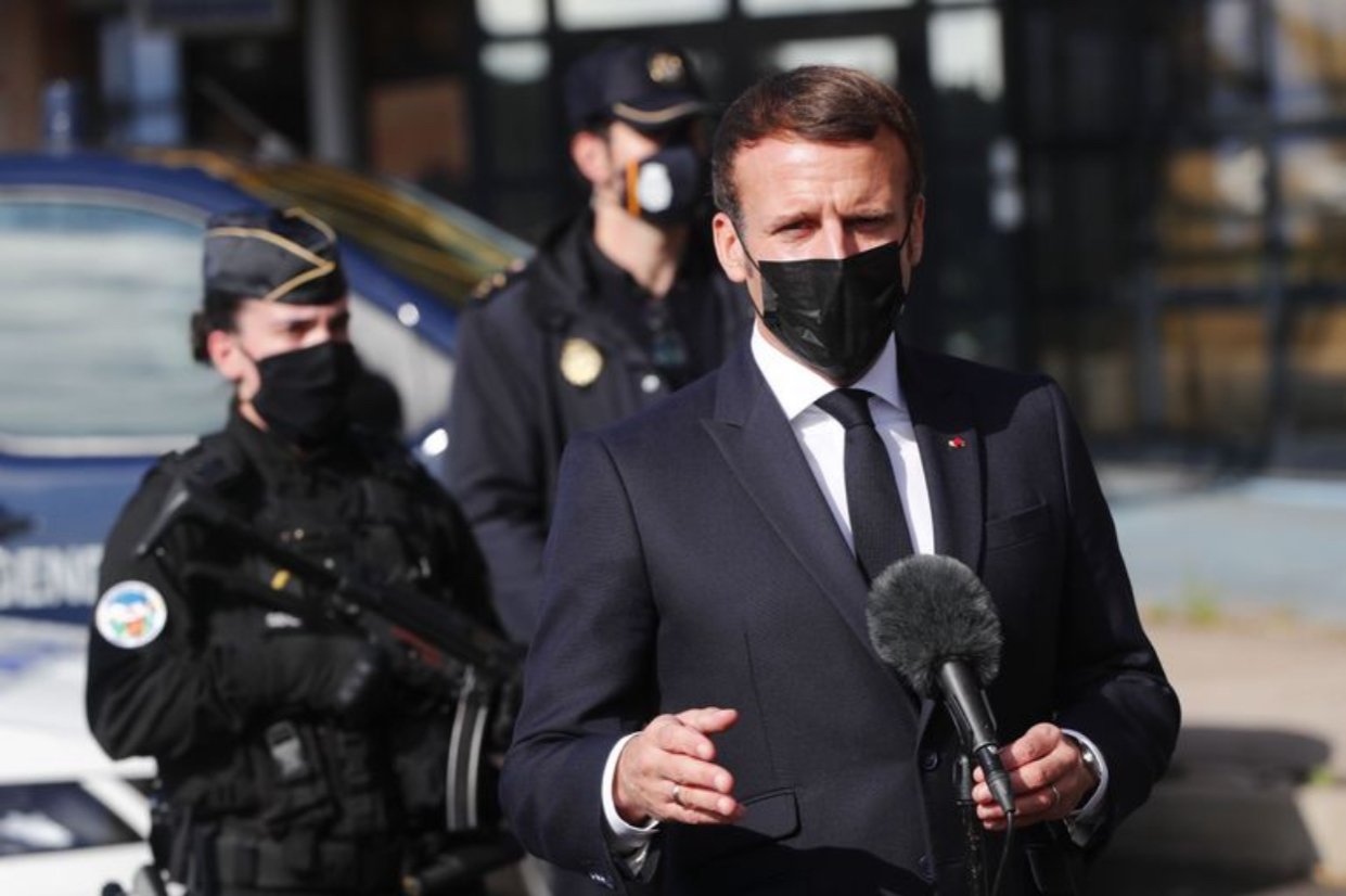 French President Macron: Double deployment of security forces in the border regions to respond to terrorist threats