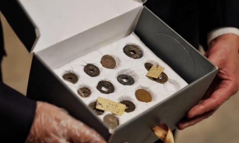 Egypt returned 31 ancient Chinese coins, of which more than 20 are national cultural relics