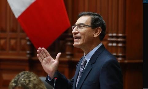 The Peruvian Congress voted to remove the incumbent President Vizcarra
