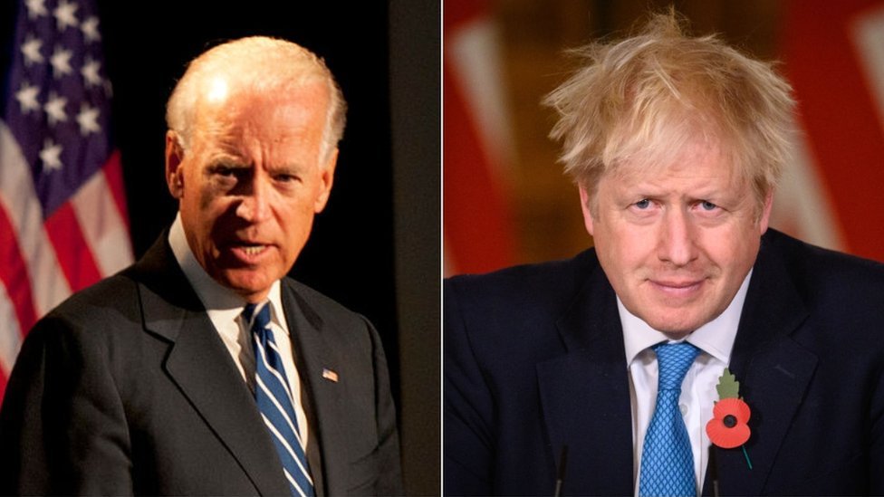 Johnson called Biden to discuss the "intimate" relationship between the United States and Britain