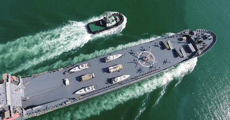 Iran announced "domestic aircraft carrier": can carry drones, helicopters and missiles