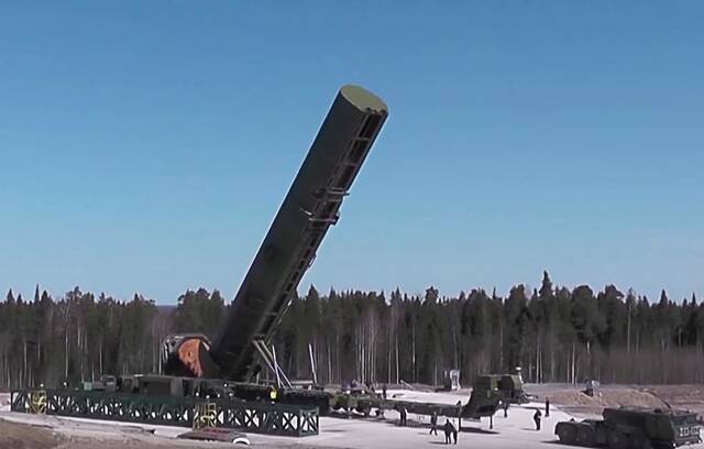Russian media said that the "Salmat" intercontinental missile began to be on duty in 2022.