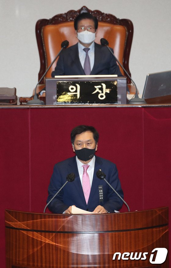 image 1010 South Korea's opposition party legislator obstructs legislation: wear diaper speech and speak until midnight