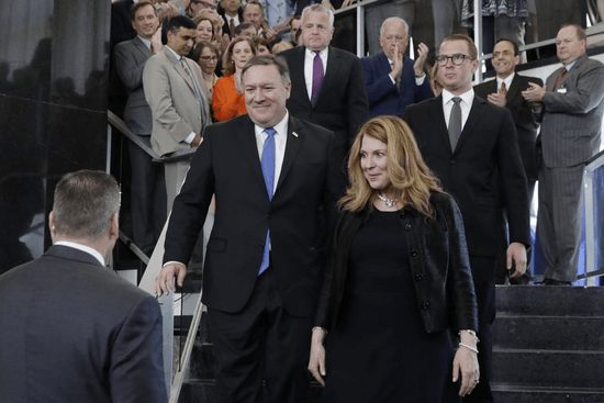 Pompeo's wife is infected with the novel coronavirus