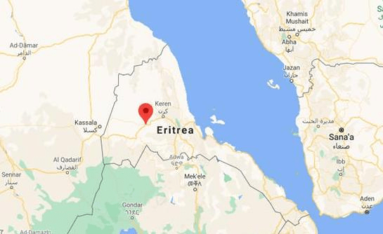 Eritrea has a magnitude 4.4 earthquake.