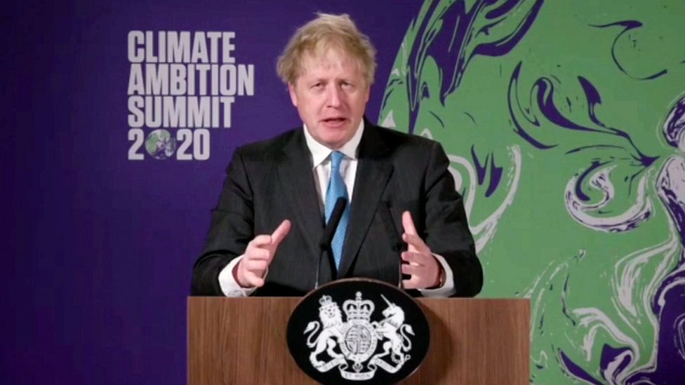 Climate Ambition Summit held online British Prime Minister Johnson: New climate commitments are more important