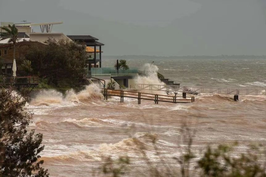 Extreme weather hit southeast Queensland, Australia, and parts of the country were flooded.