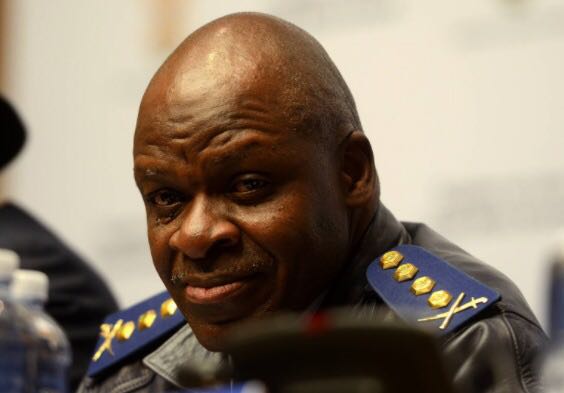 The director of the South African National Police tested positive for COVID-19.