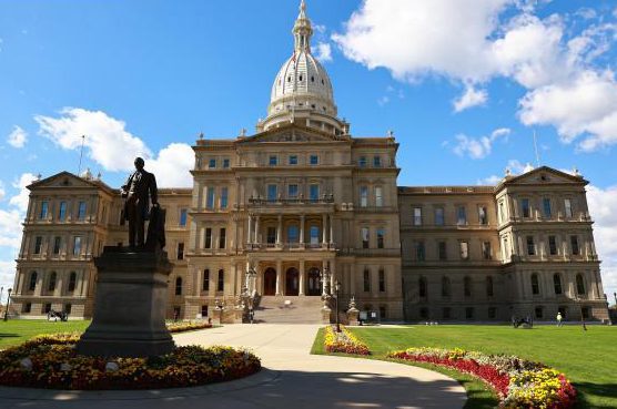 The Michigan State Capitol is temporarily closed due to "threatening violence"