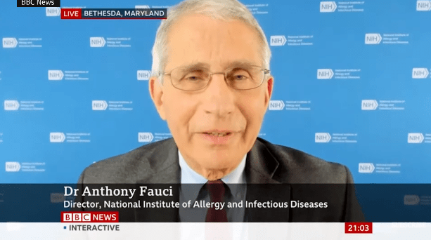 Fauci BBC to apologize for questioning that the UK's approval of the vaccine was too hasty to provoke criticism.
