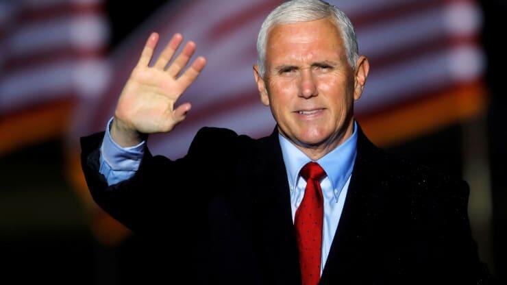 Hours after the official announcement of Biden's victory, Pence will start his last visit under the vice president.
