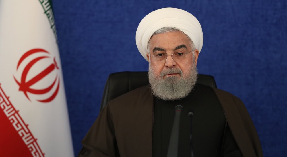 Iranian President Rouhani made a cabinet speech comparing Trump with Saddam