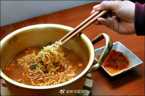 South Korea's instant noodles exports increased by nearly 30% during the epidemic.