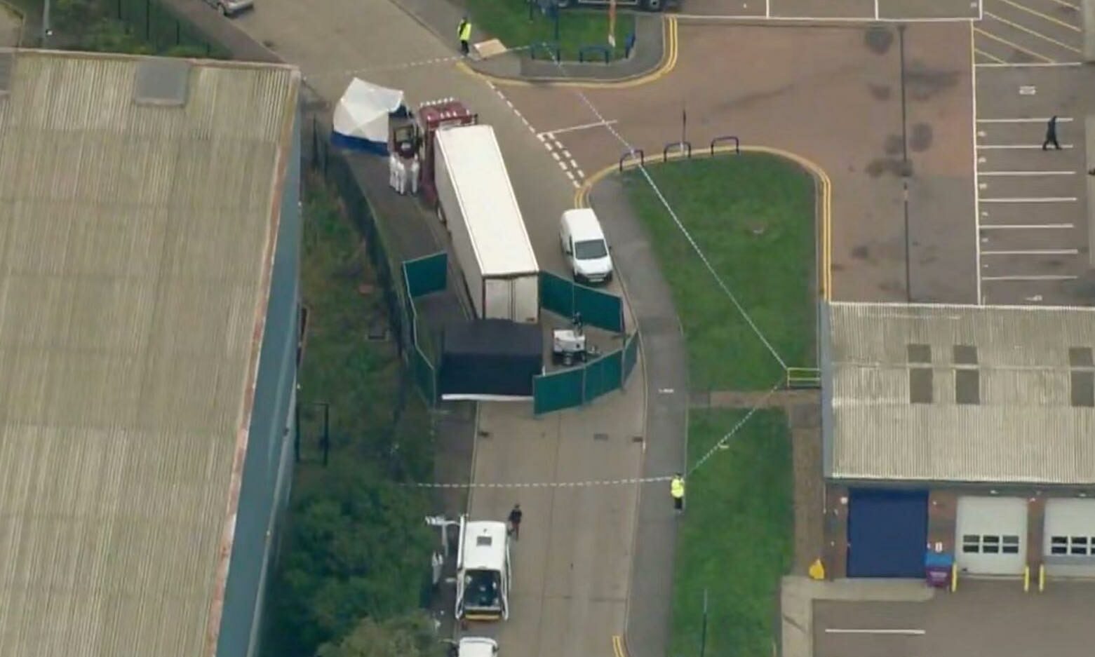 39 people died in container trucks in Essex, England. Two suspects were convicted of manslaughter.