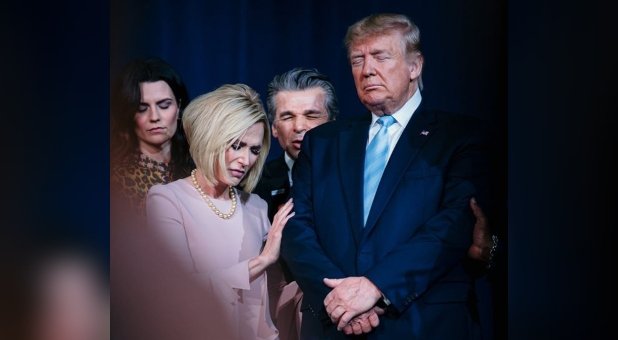 Trump's religious belief adviser was diagnosed and attended the White House Christmas party last week.