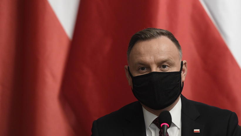 Polish President Duda: Ready to be vaccinated against the novel coronavirus