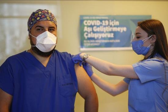Turkey announced that the China's vaccination against coronavirus will be carried out in four stages this month.