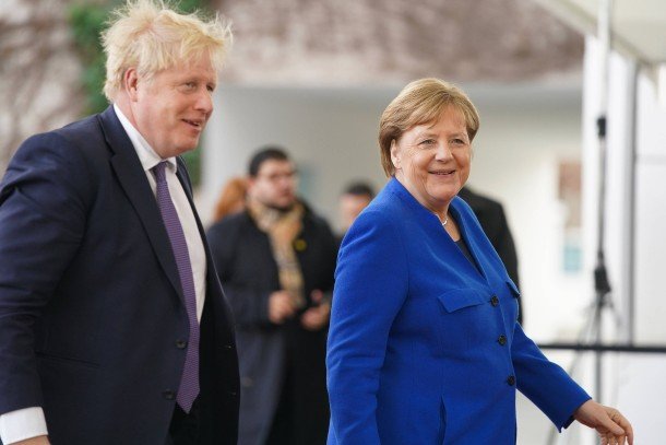 German Chancellor Merkel: Britain-Europe trade agreement has "historical significance"