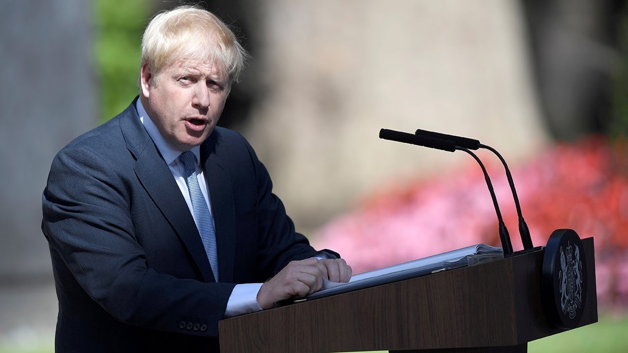 British Prime Minister Boris described the scene on Capitol Hill as "disgraceful"