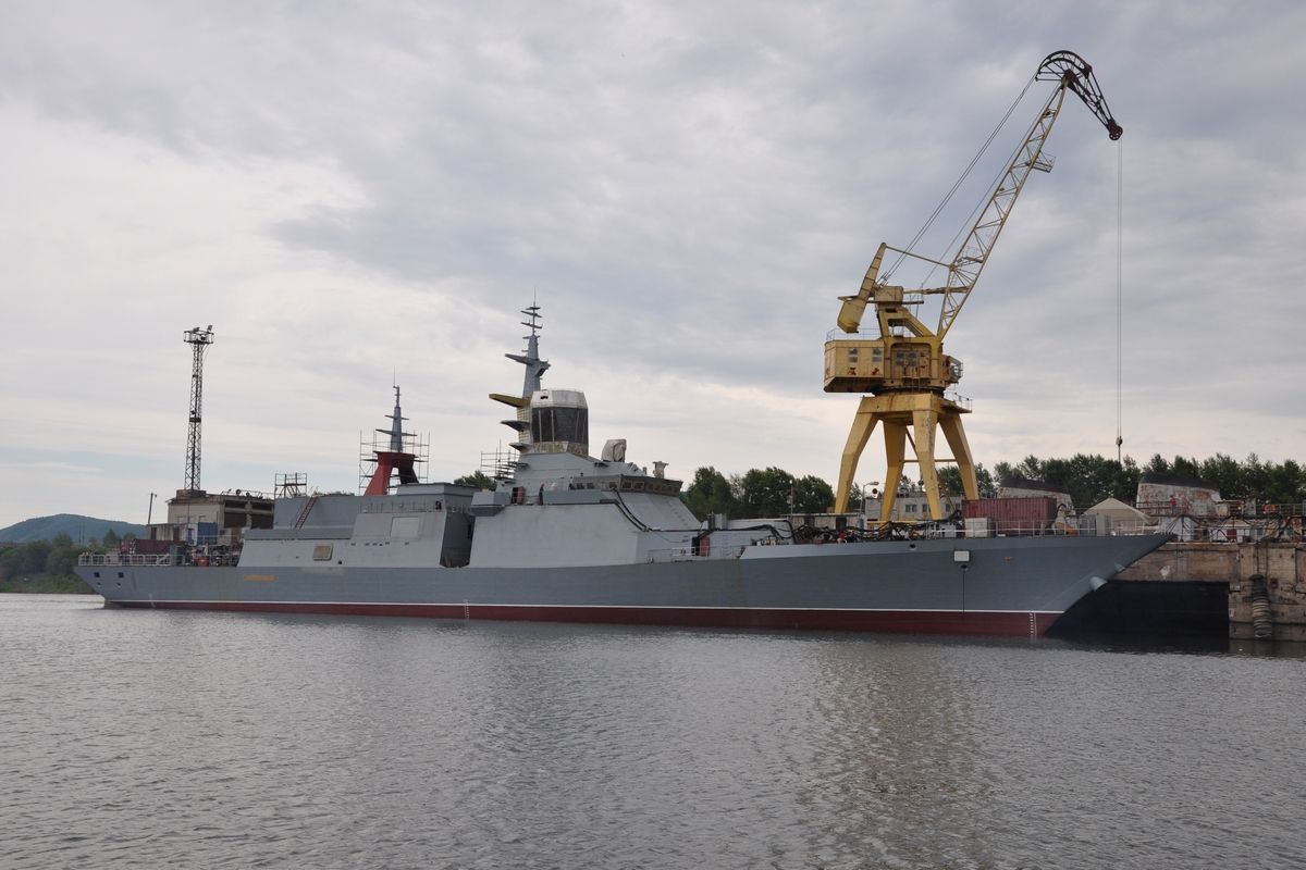 The Russian Pacific Fleet receives several new ships.