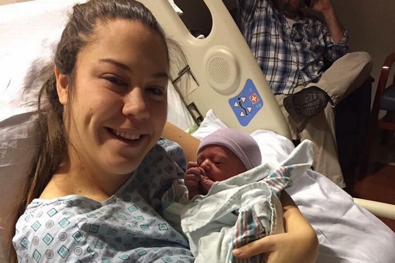 American woman only knew she was pregnant 30 minutes before giving birth