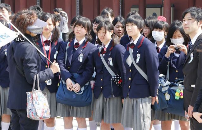 Group infection occurred in many primary and secondary schools in Japan. One school held many school-wide activities.