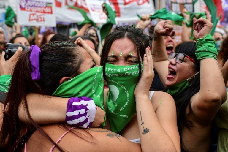 Argentina becomes the first country in Latin America to legalize abortion