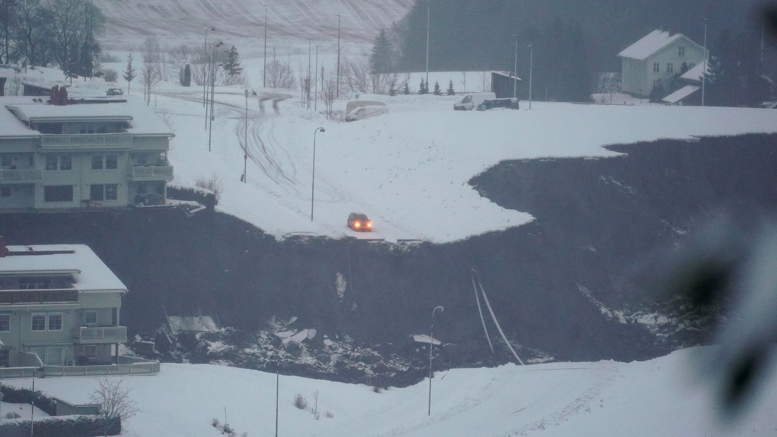 10 injured, 26 missing in landslide in southern Norway