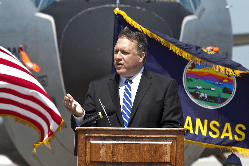 Where will Pompeo go after the new government comes to power? GO KANSAS