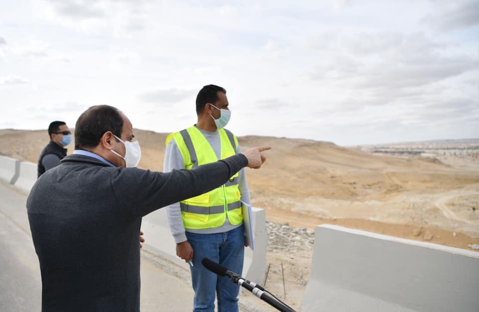 Egypt's national road construction project is expected to be completed by the end of 2020.