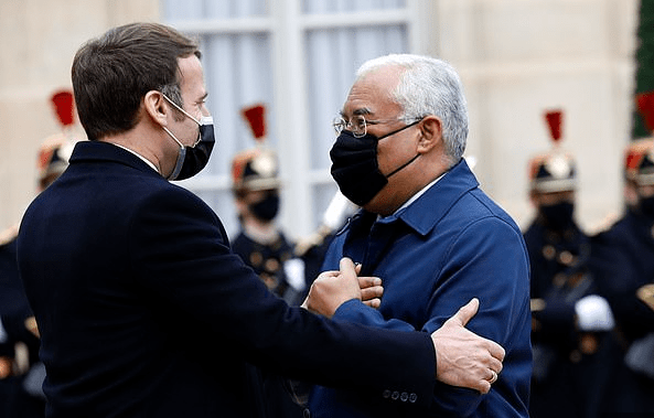 The Prime Minister of Portugal has self-quarantined and once hugged Macron.