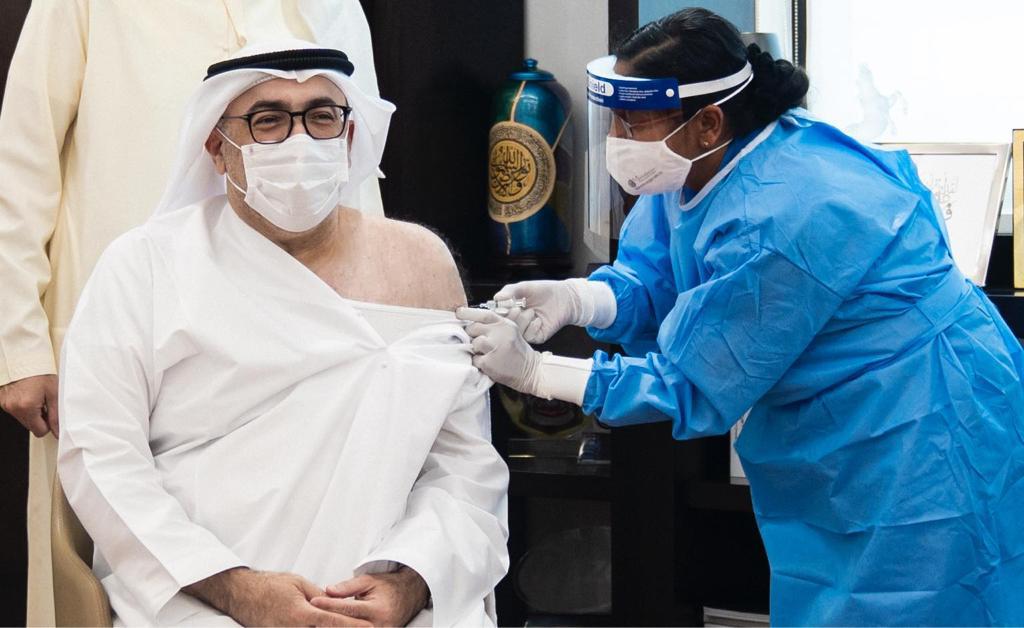 UAE temporarily only vaccinated its residents, the elderly and people with a history of disease.