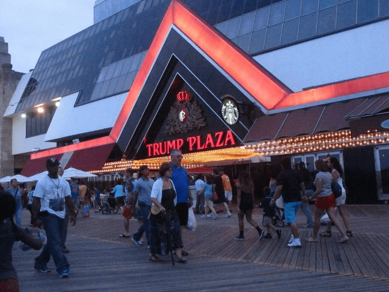 Trump's former casino will be demolished next month. Americans bid to press the blast button to qualify.
