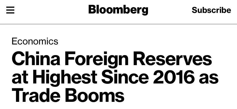 image 885 Global Focus Foreign Media: The growth of China's foreign exchange reserves stems from a sustained economic recovery