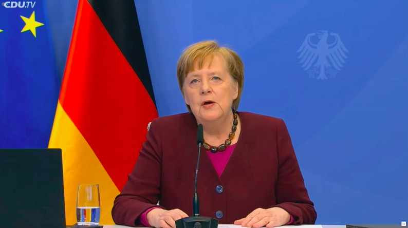 German Chancellor Angela Merkel will visit Russia and Ukraine from the 20th