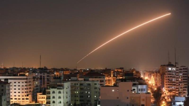 A rocket was fired from the Palestinian Gaza Strip into Israeli territory without casualties.