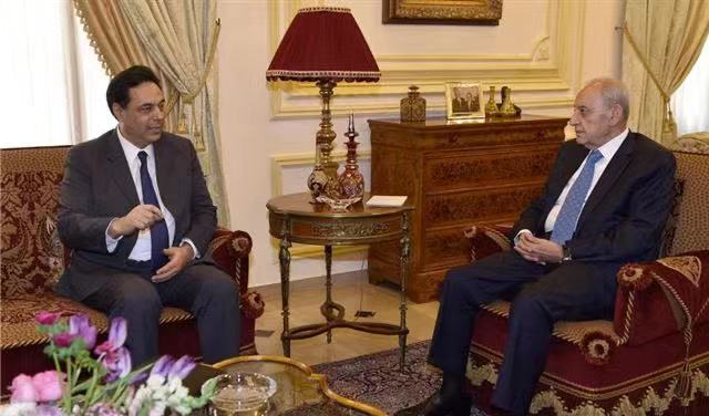 Prime Minister Diab of the Lebanese caretaker government: All parties are ready to restart the cabinet formation process.