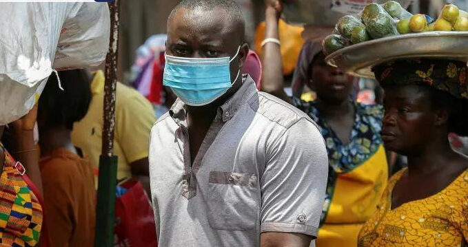 Ghana found a variant of the novel coronavirus. Police stepped up law enforcement to ensure that people wear masks.