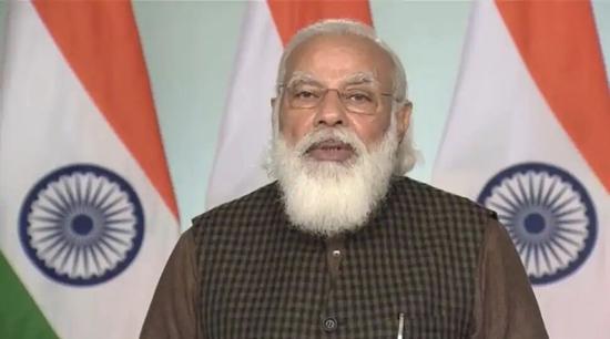Modi delivers New Year's message: The new year will bring many changes to India.